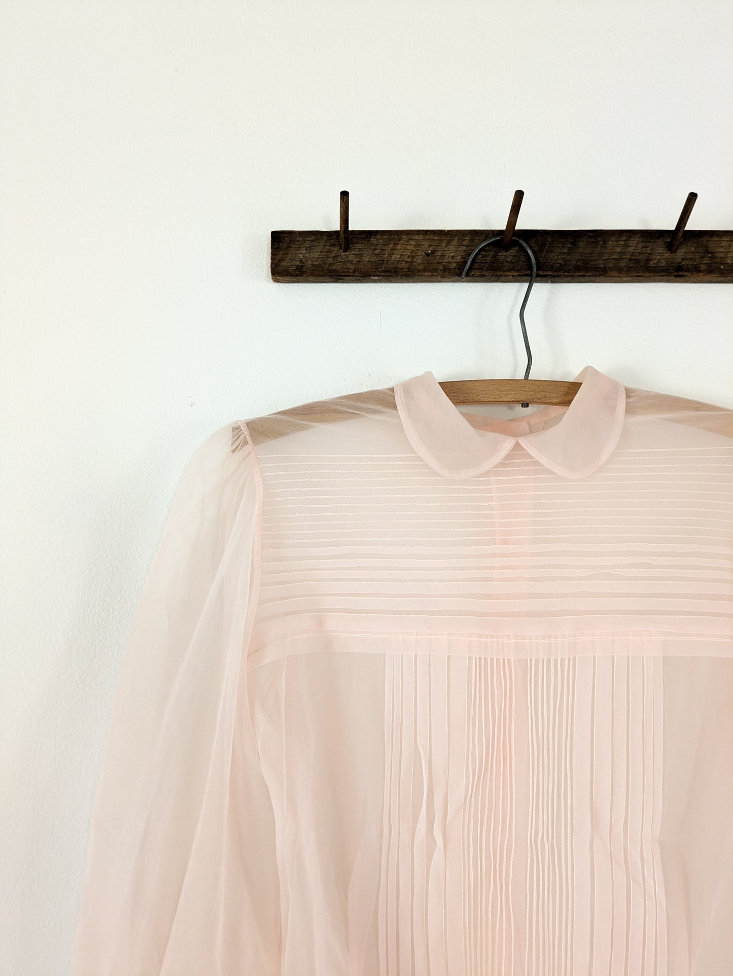 50s Sheer Nylon Blouse