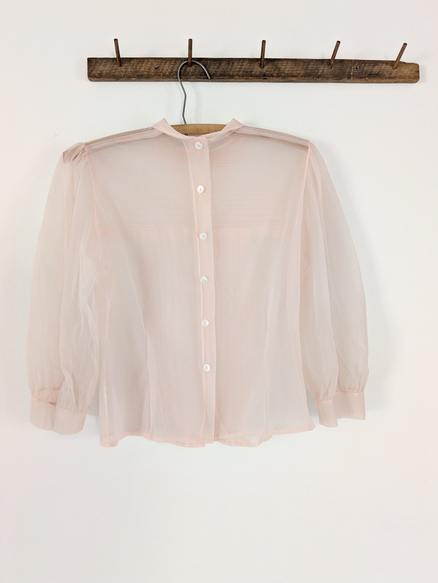 50s Sheer Nylon Blouse