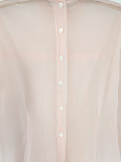 50s Sheer Nylon Blouse