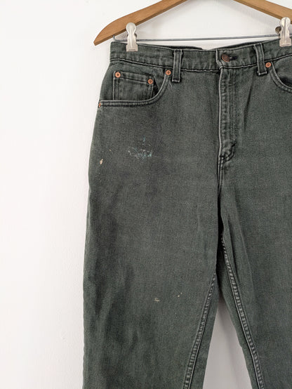 Cropped Cotton Levis
