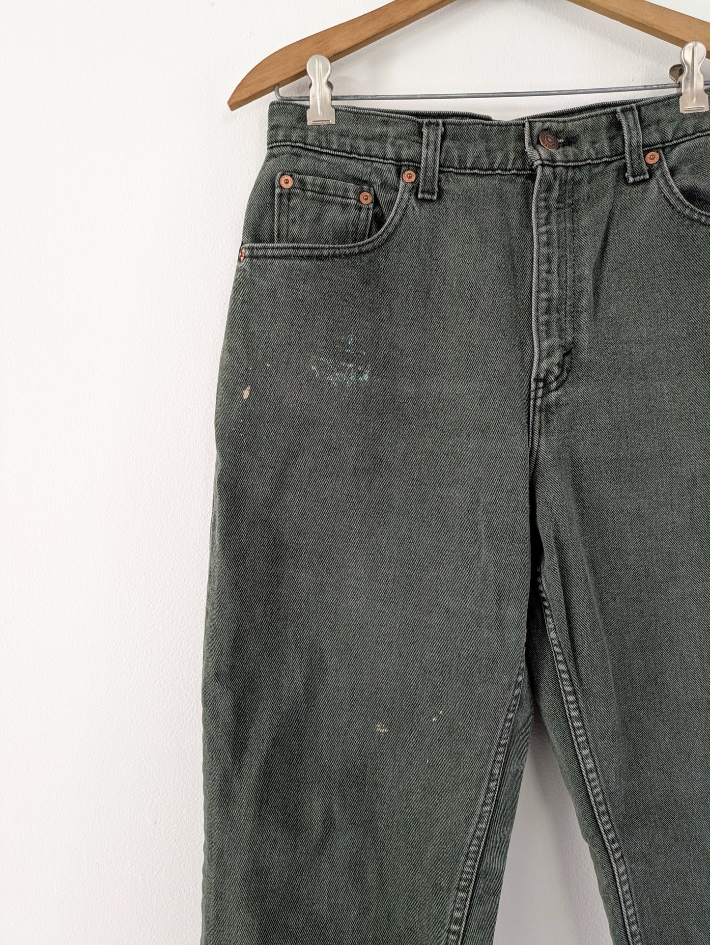 Cropped Cotton Levis