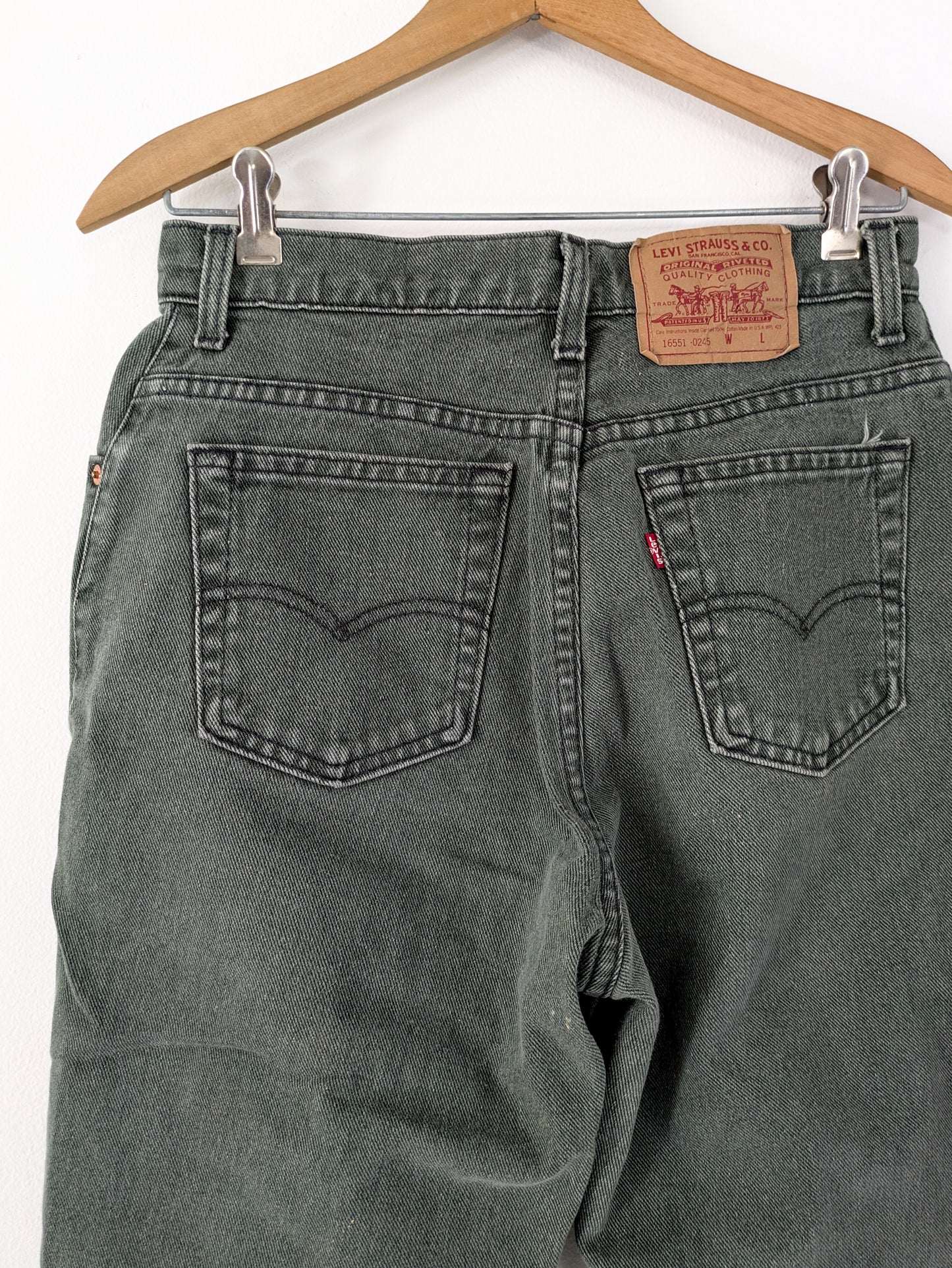 Cropped Cotton Levis