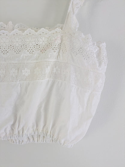 Antique Cropped Blouse