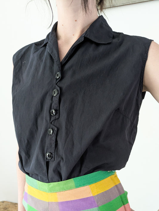 1950s Cotton Blouse