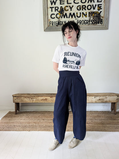 1940s Cotton Twill Trousers