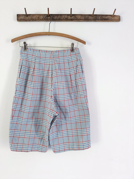 Deadstock Plaid Shorts