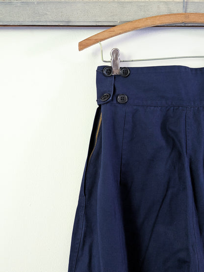 1940s Cotton Twill Trousers