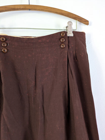 40s Fall Front Trousers