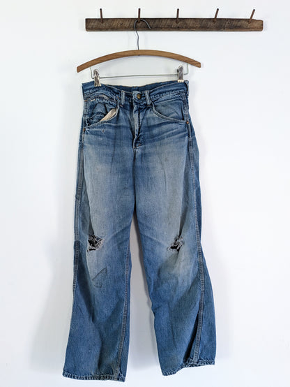 1960s Zip Fly Jeans