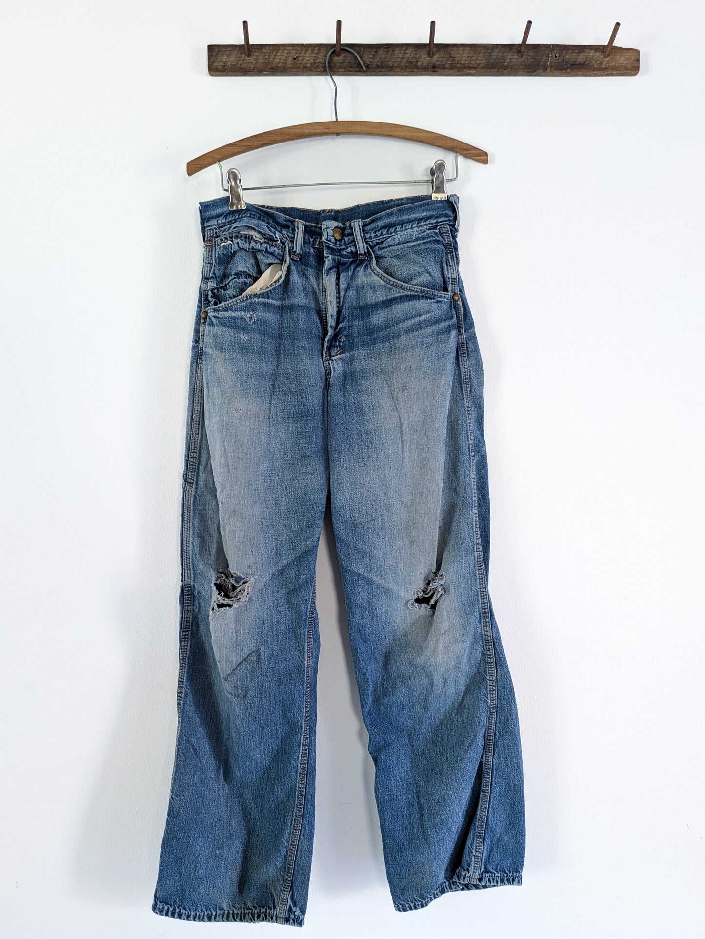 1960s Zip Fly Jeans