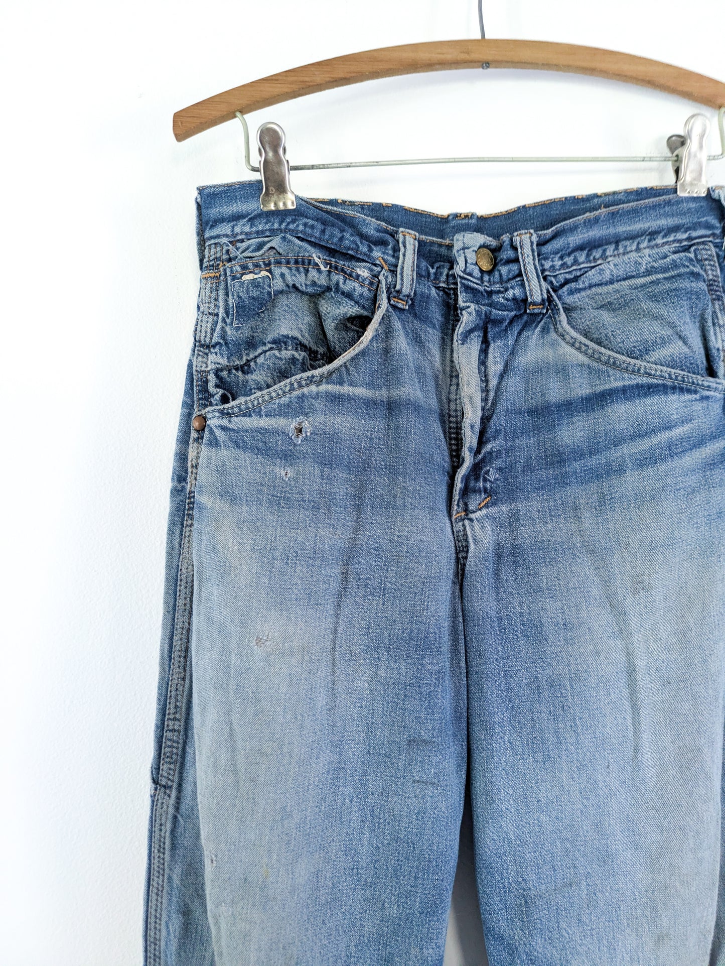 1960s Zip Fly Jeans