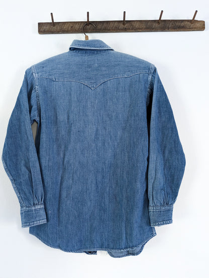50s Denim Western Shirt