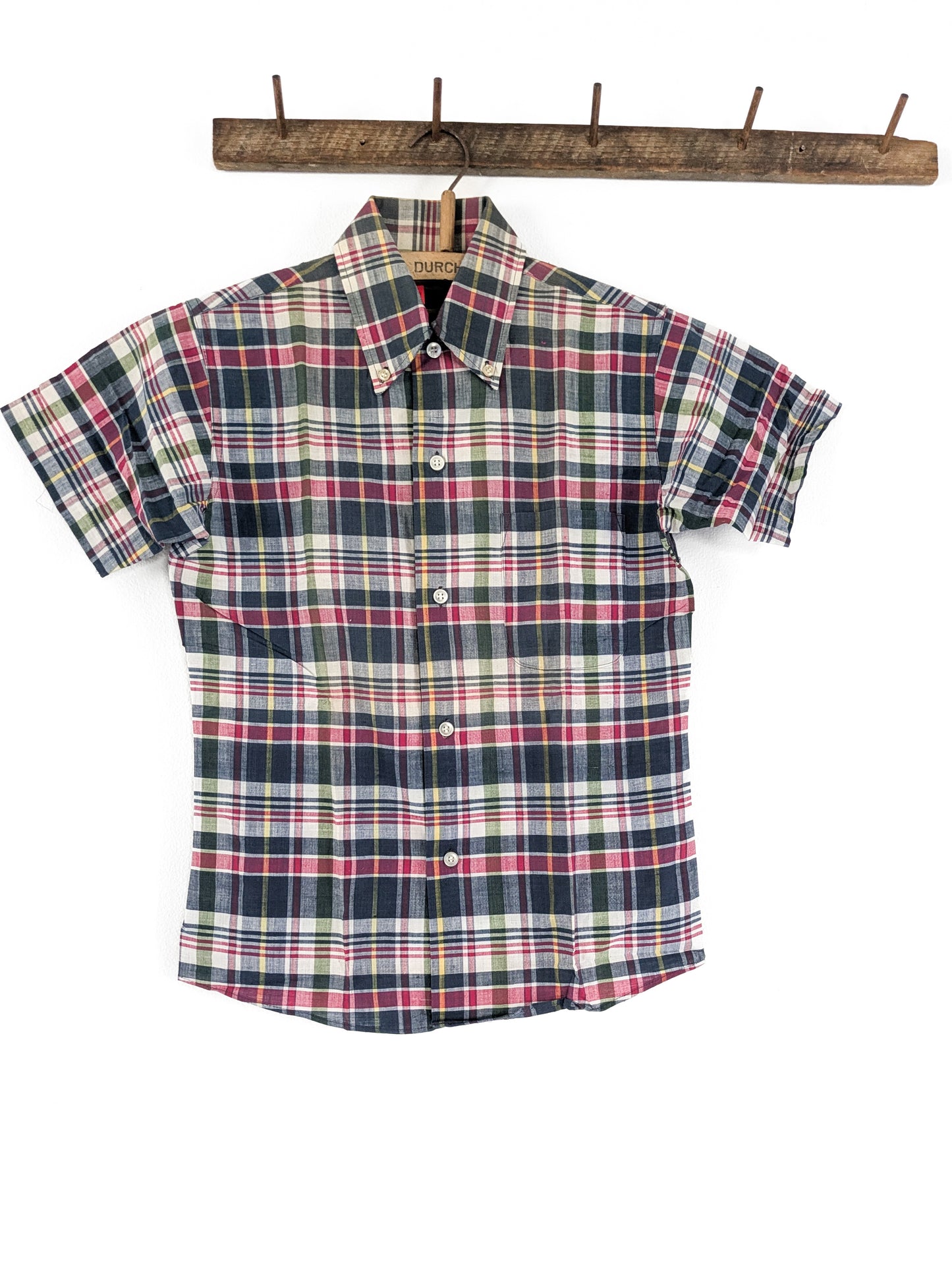 1960s Madras Blouse