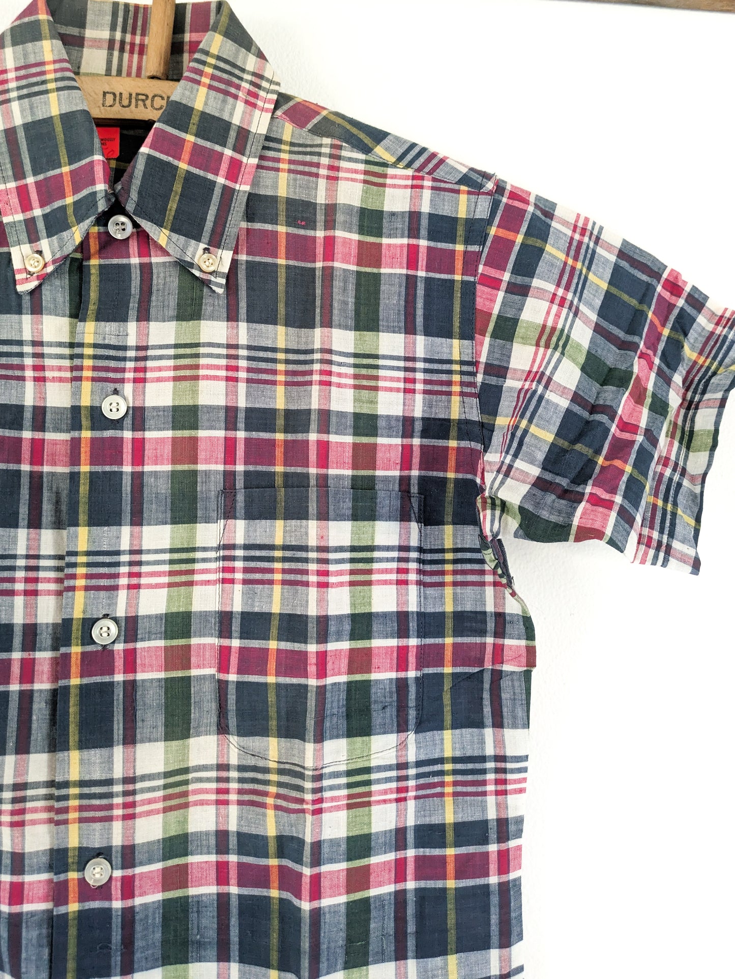 1960s Madras Blouse