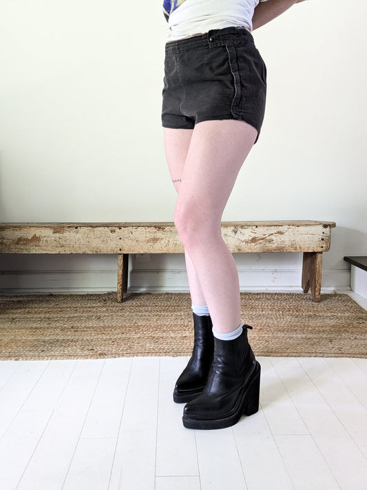 50s/60s Reversible Cotton Shorts