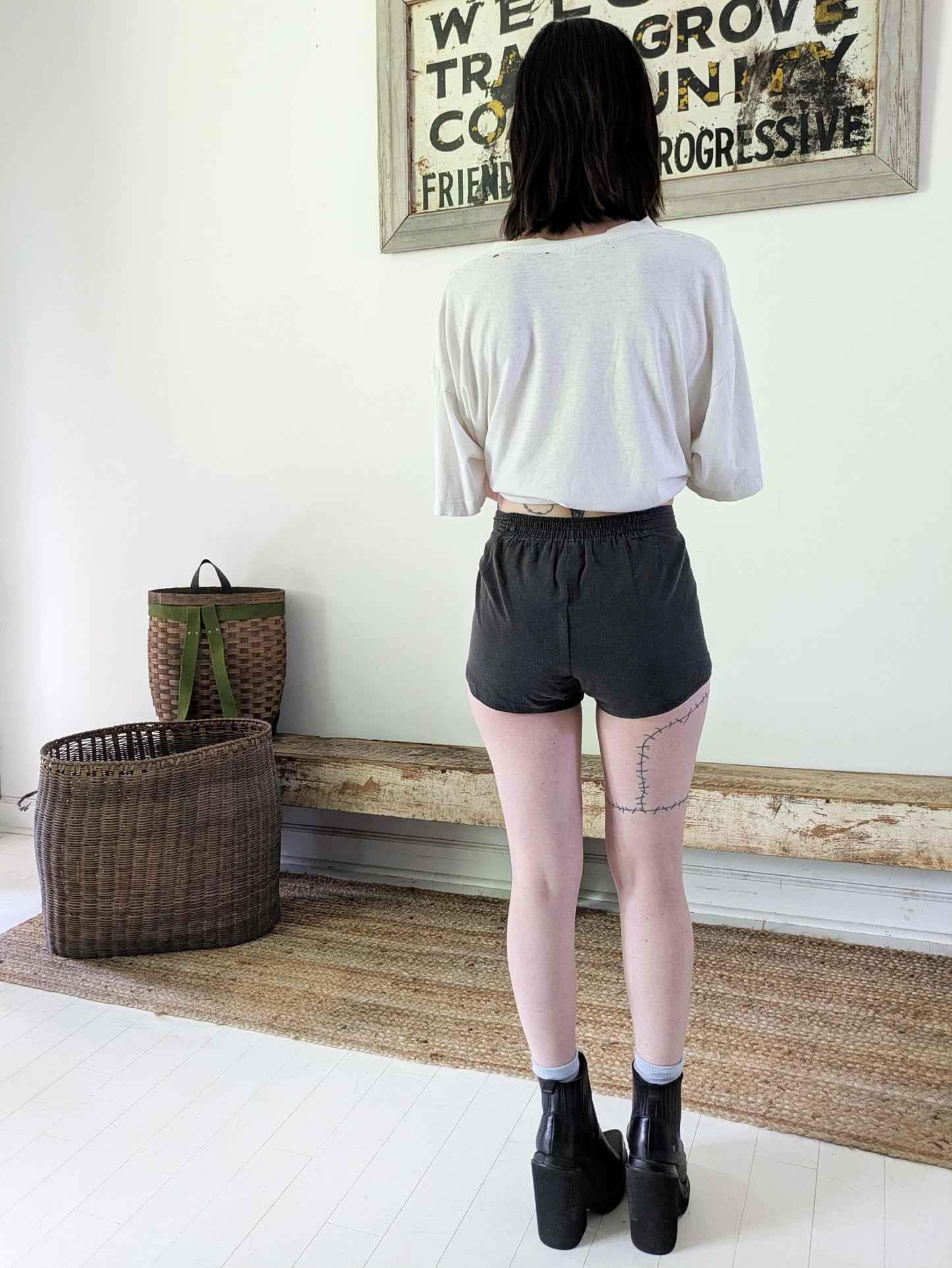 50s/60s Reversible Cotton Shorts