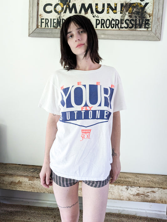 Levi's Button Your Fly Tee