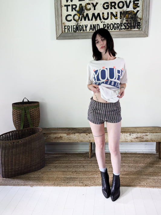50s/60s Reversible Cotton Shorts