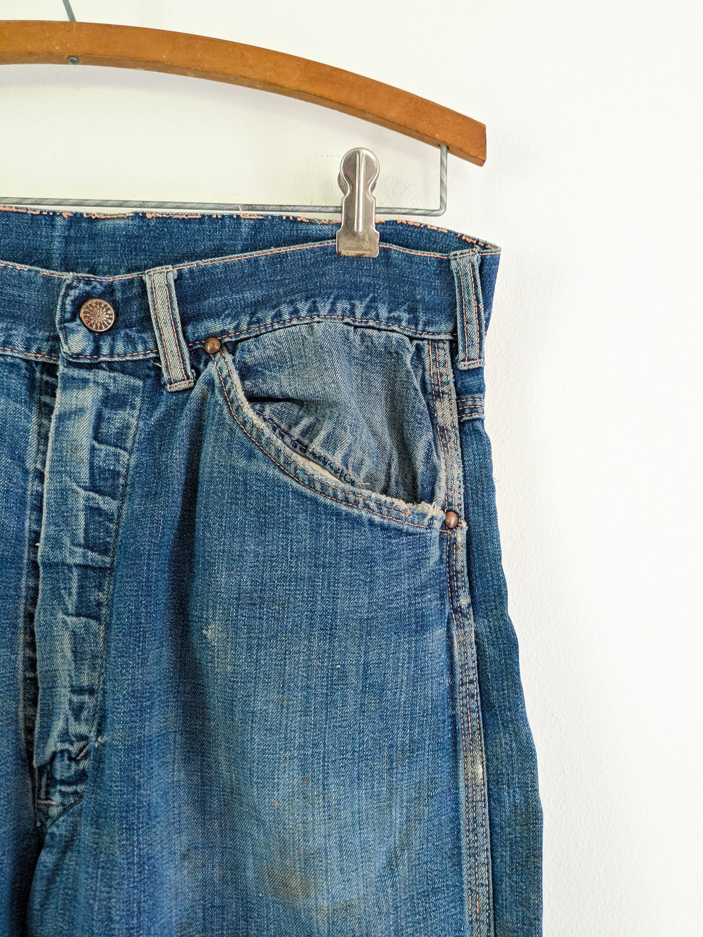 40s Repaired Jeans
