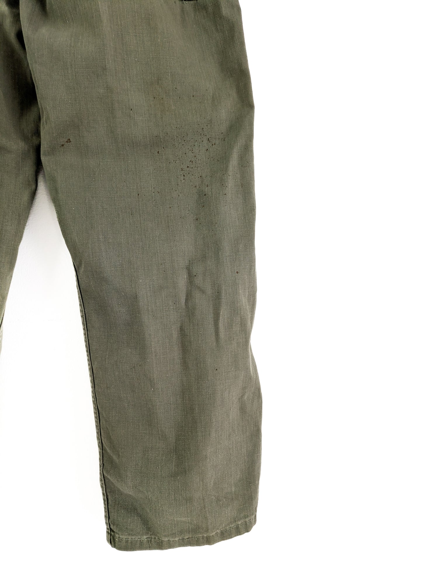 Herringbone Twill Military Pants