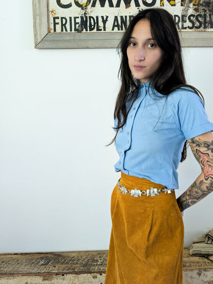 Deadstock Cotton Button Up