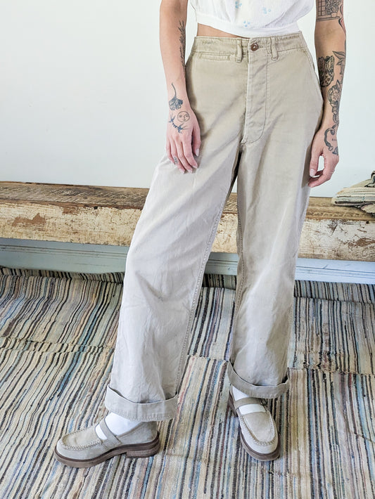40s/50s Military Chinos