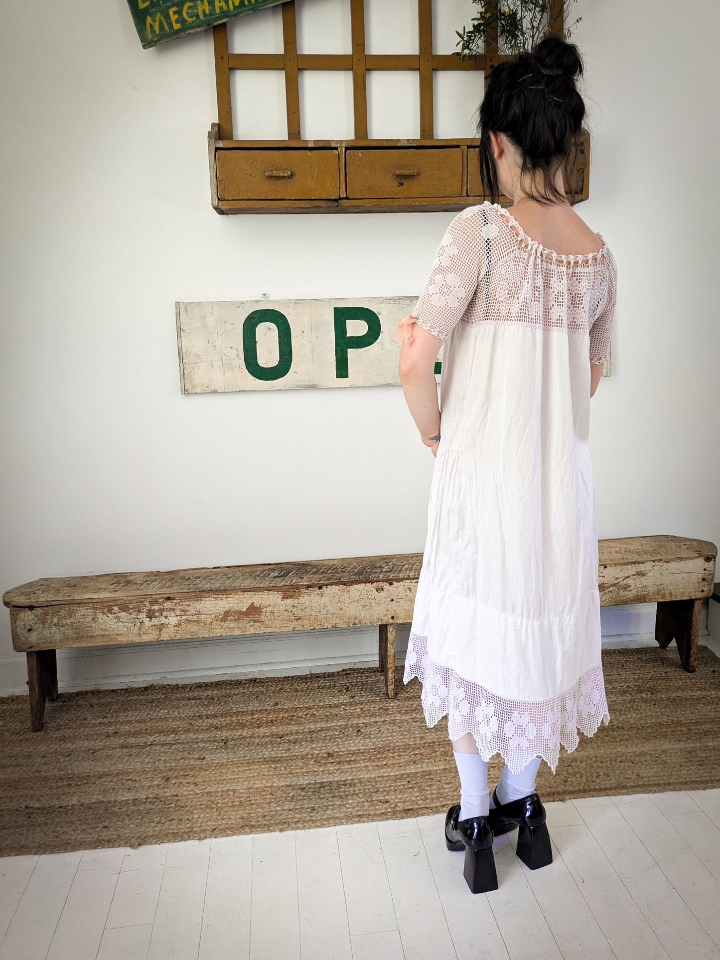 Liliac Victorian Cotton Dress