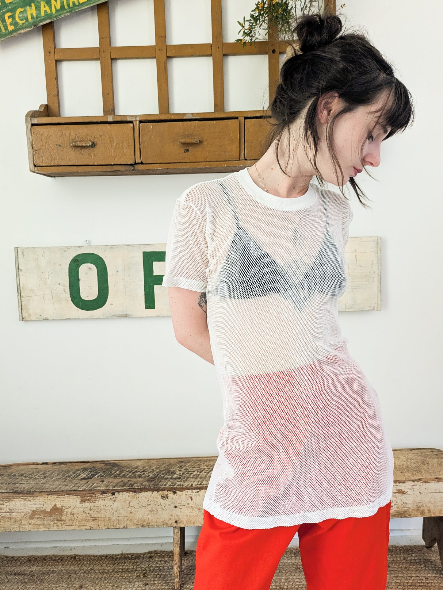 70s Fishnet Tee