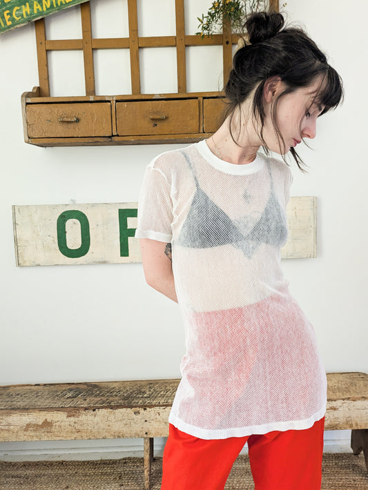 70s Fishnet Tee