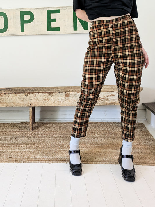60s Corduroy Cigarette Pants
