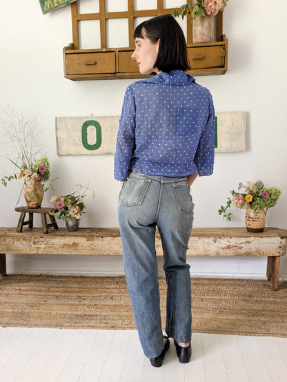 40s Big Yank Repaired Jeans