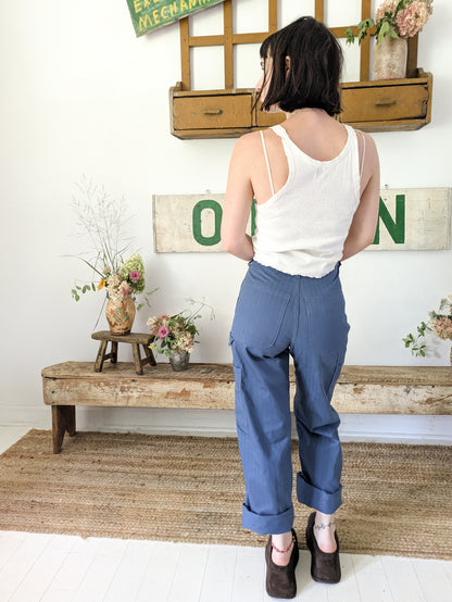 50s Slate Twill Pants