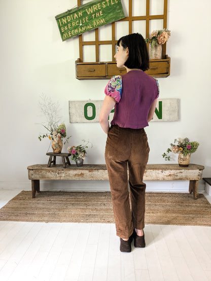 60s Brown Cotton Cords
