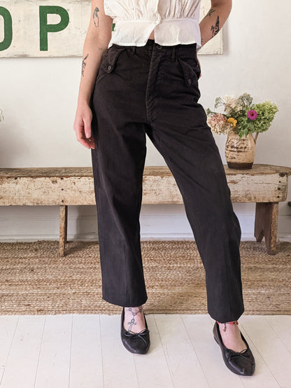 40s Overdyed Mule Ear Jeans