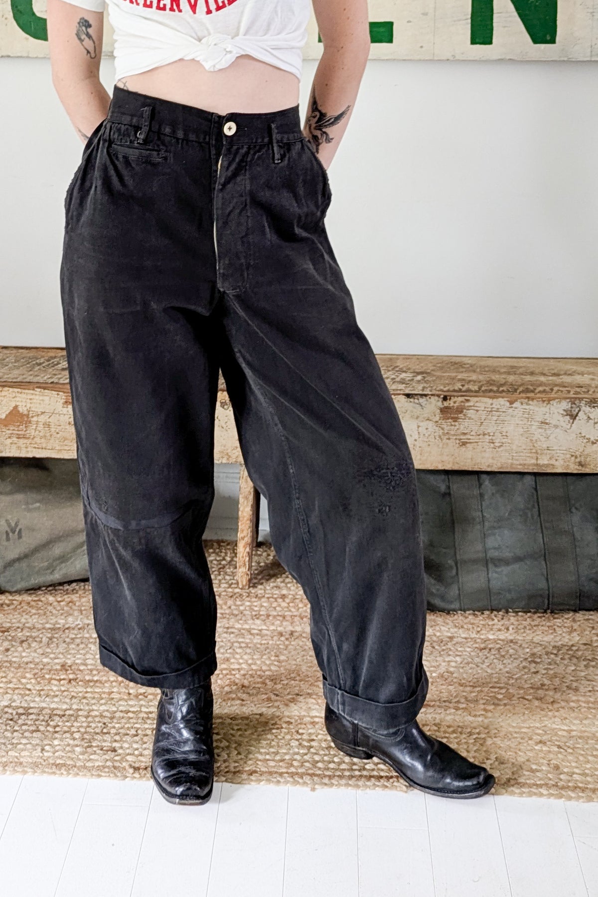 40s Chinese Trousers
