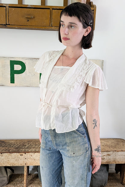 Antique Sheer Blouse