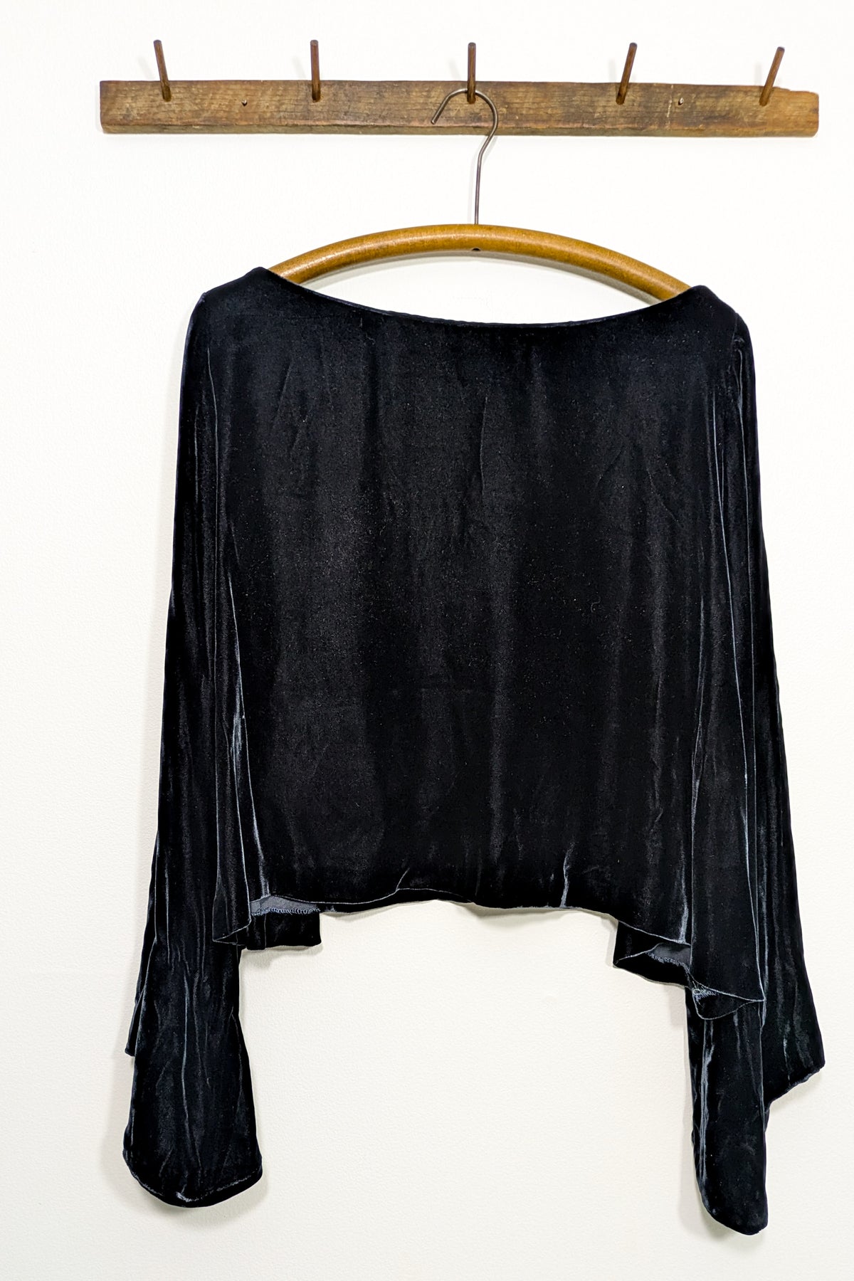 Vintage Silk Velvet Shirt