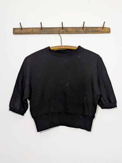 Cotton Mock Neck Tee