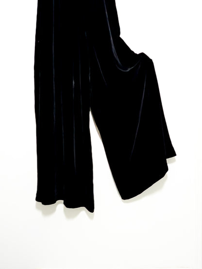 Vintage Silk Velvet Trousers