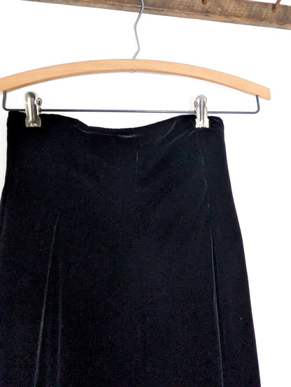 Vintage Silk Velvet Trousers