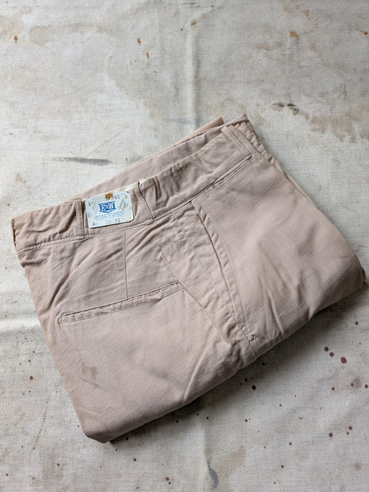 Sz 29 1940s Cotton Trousers