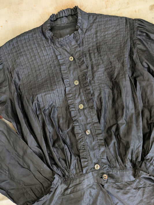 Black Victorian Blouse