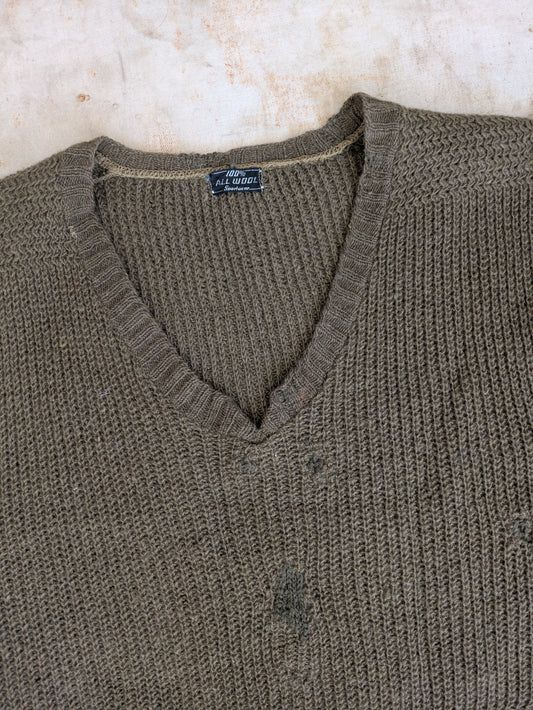 20s/30s Olive Vest