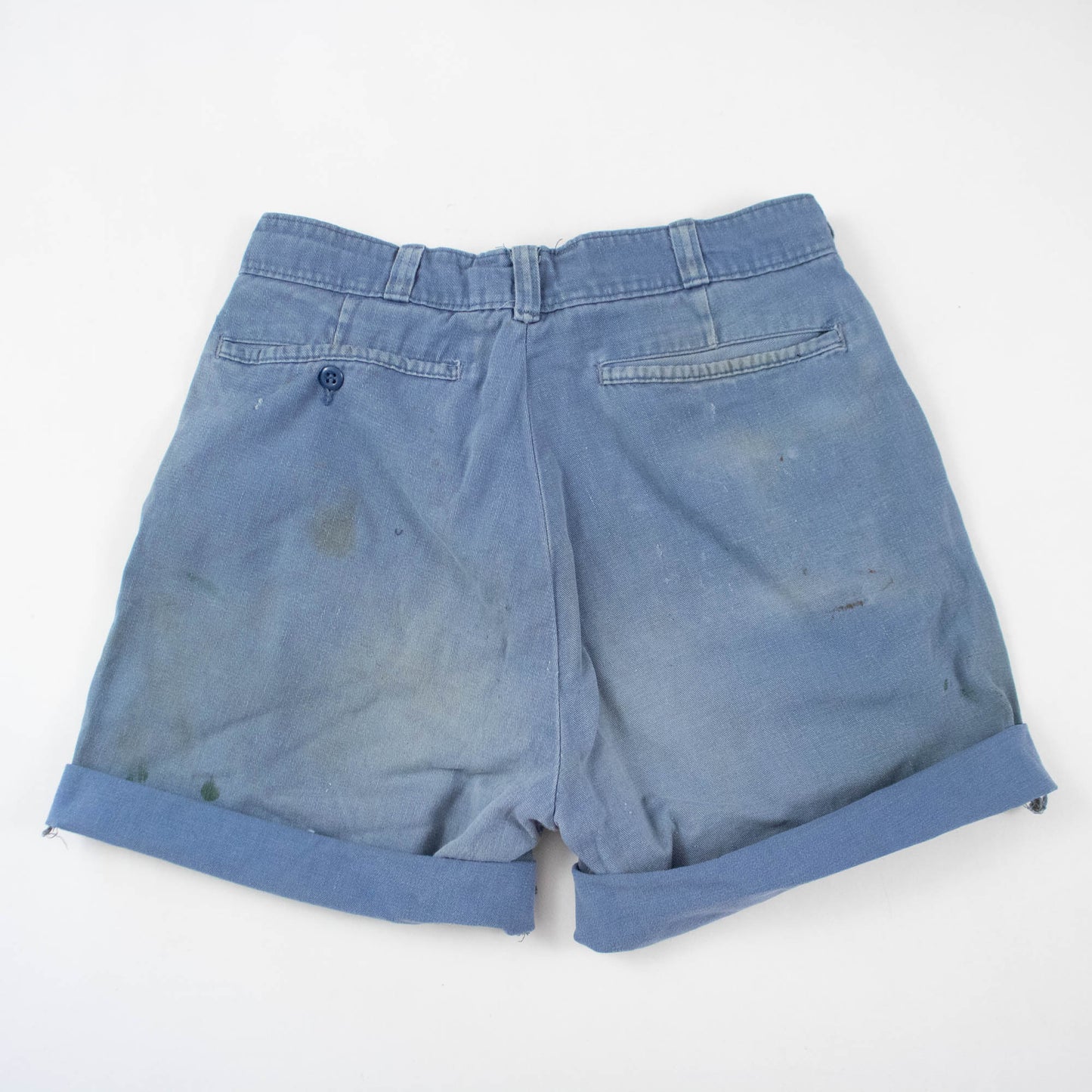 60s Faded Blue Shorts