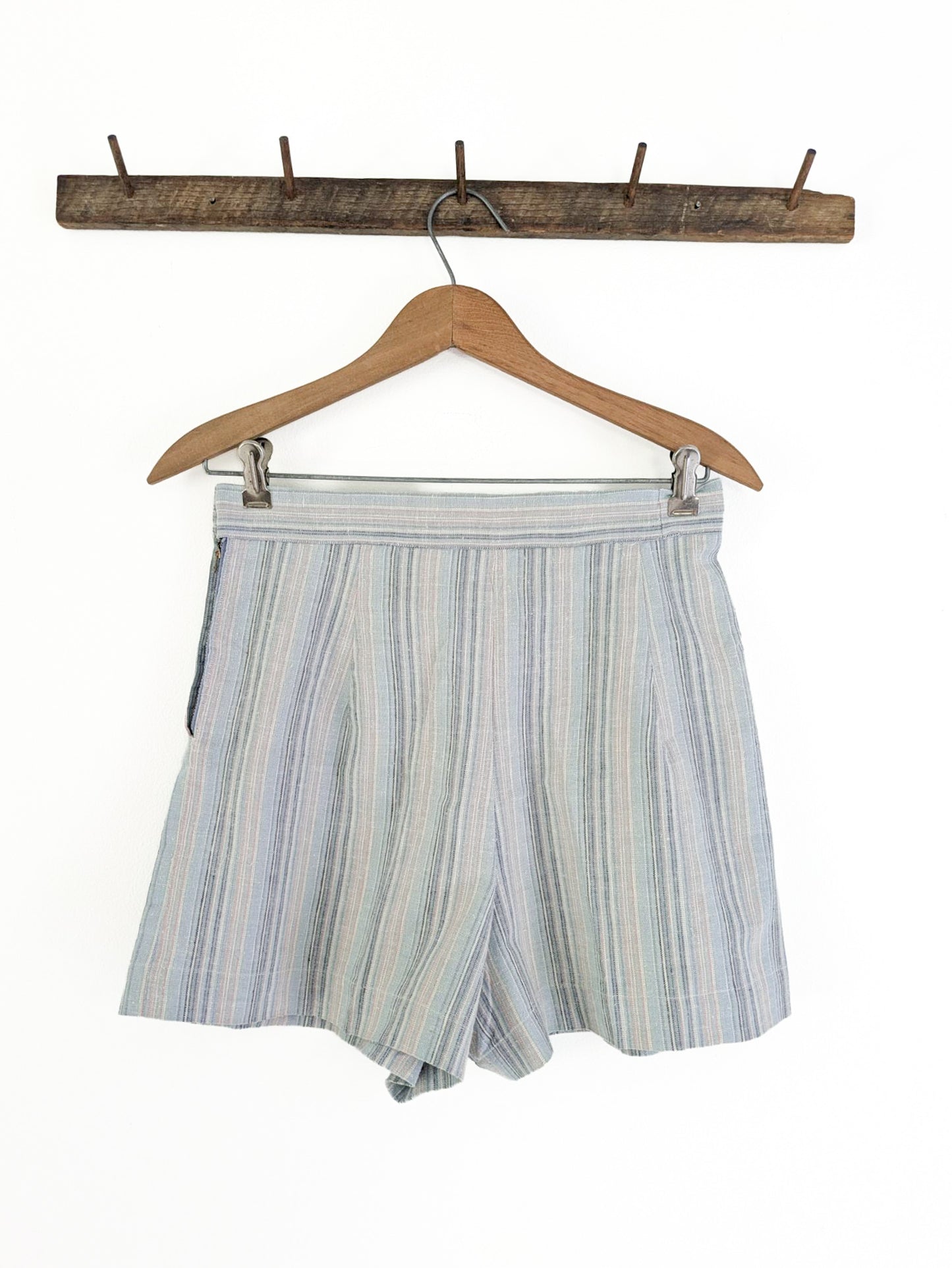 50s Pastel Striped Shorts