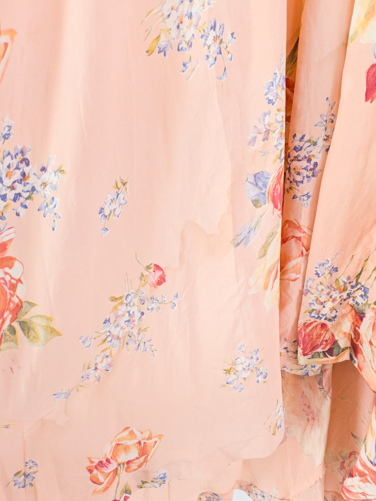 40s Floral Dressing Gown