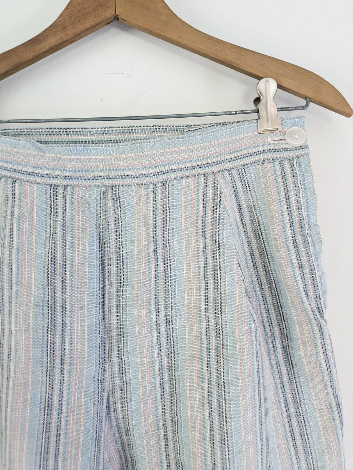 50s Pastel Striped Shorts