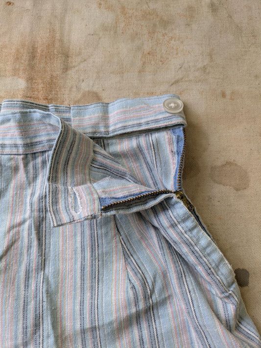 Cotton Candy Linen Shorts