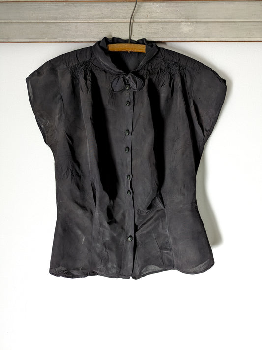 40s Rayon Blouse