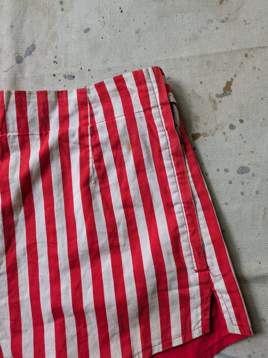 Antique Red & White Hot Pants